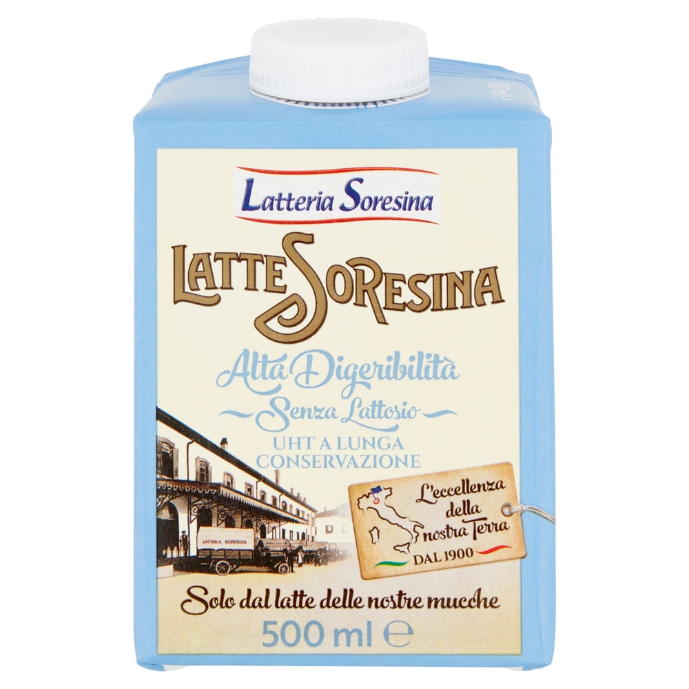 Latte Senza Lattosio UHT Lunga Conservazione, 500 ml